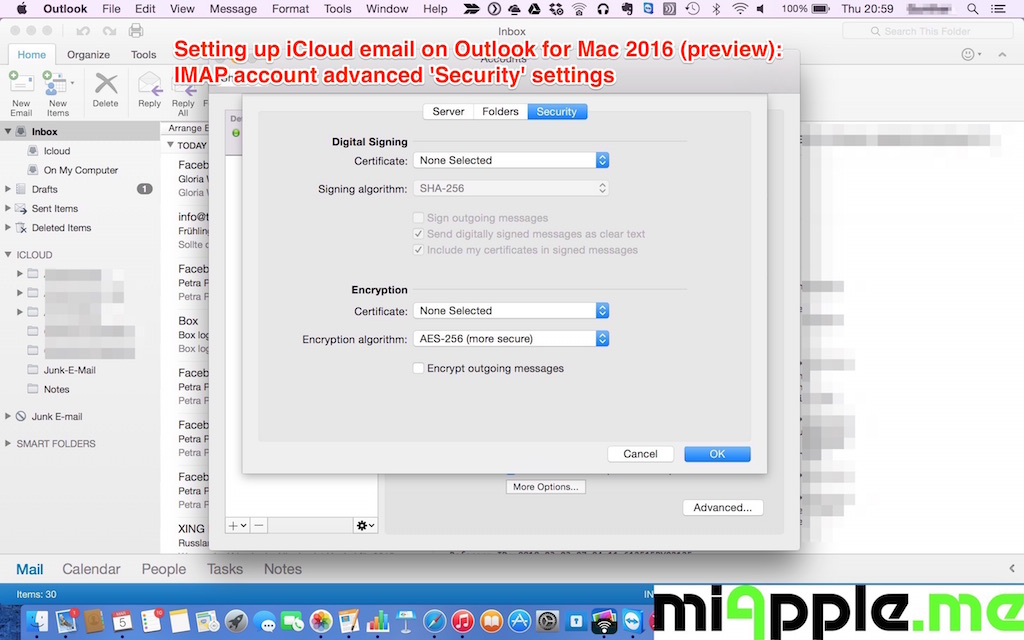 install outloo.com mail on ms outlook 2016 for mac